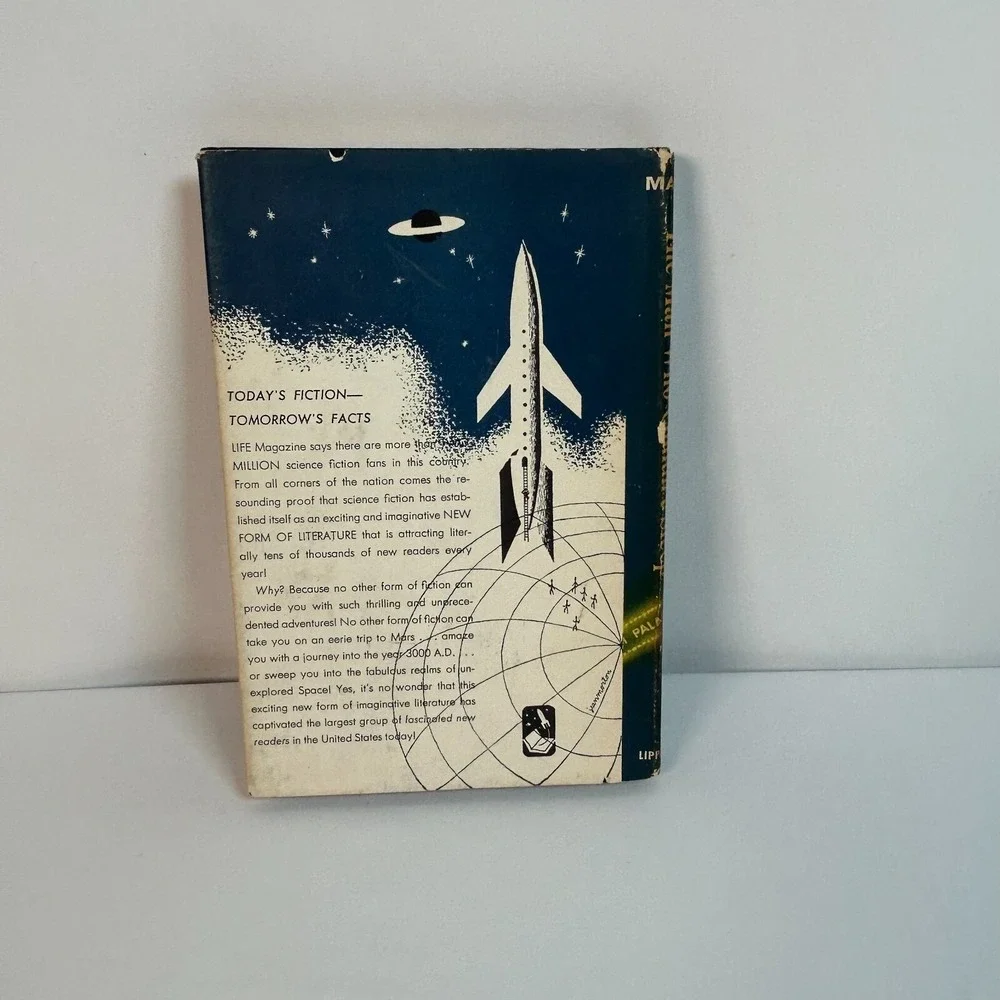 1956 The Man Who Couldn't Sleep Charles‎ Eric Maine Science Fiction Hardcover HC
